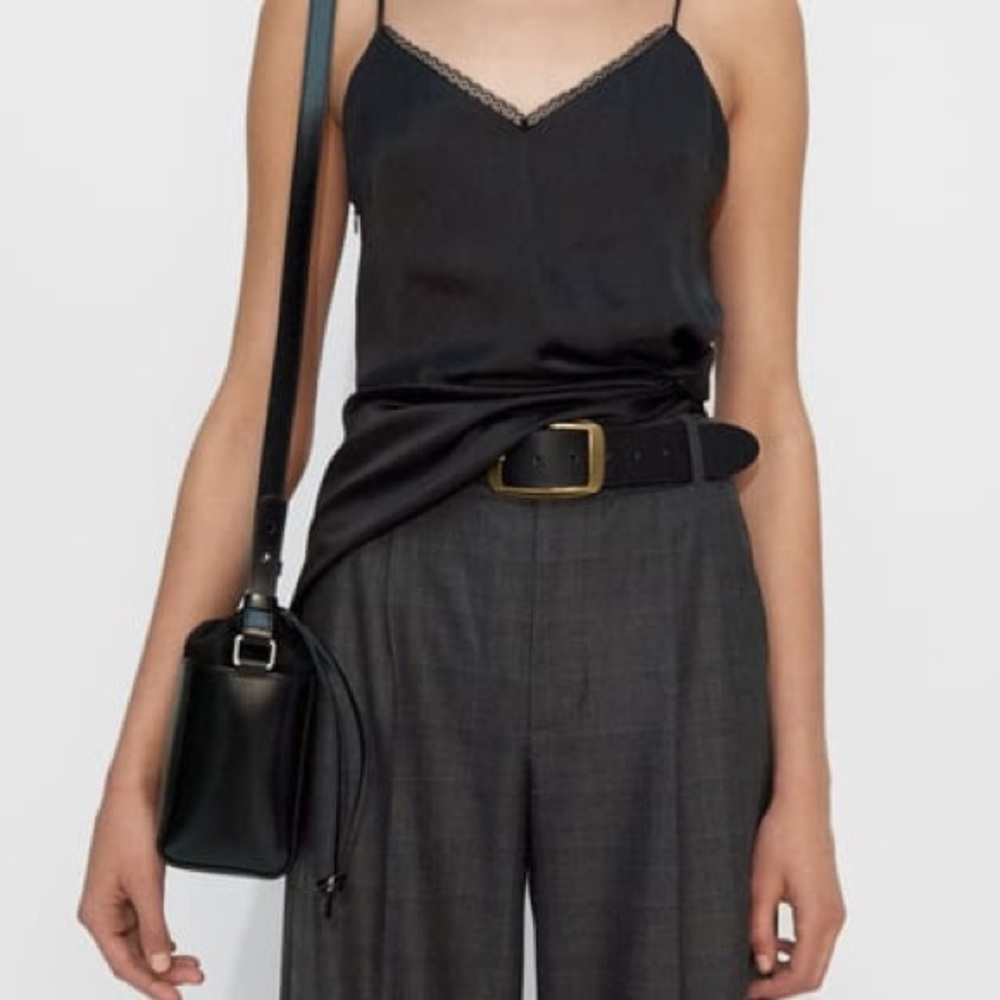 zara satin effect camisole ✨